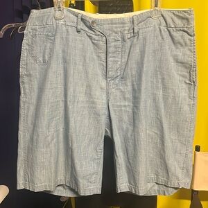 Polo Ralph Lauren Men’s Flat Front Chino Style Lightweight Denim shorts Sz 38W